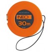 Рулетка стальная лента 30 м x 9,5 мм, нейлоновое покрытие, Neo